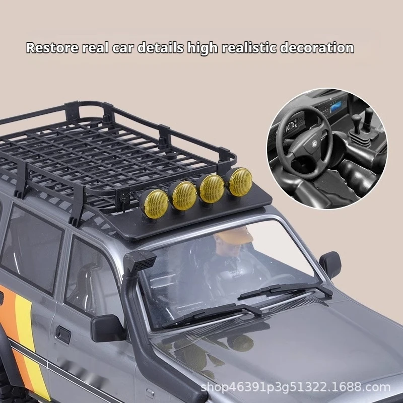 Fms 1/10 Fcx Lc80 シミュレーション オフロード クライミング車両、高速および低速リモコン付き、子供の誕生日プレゼント