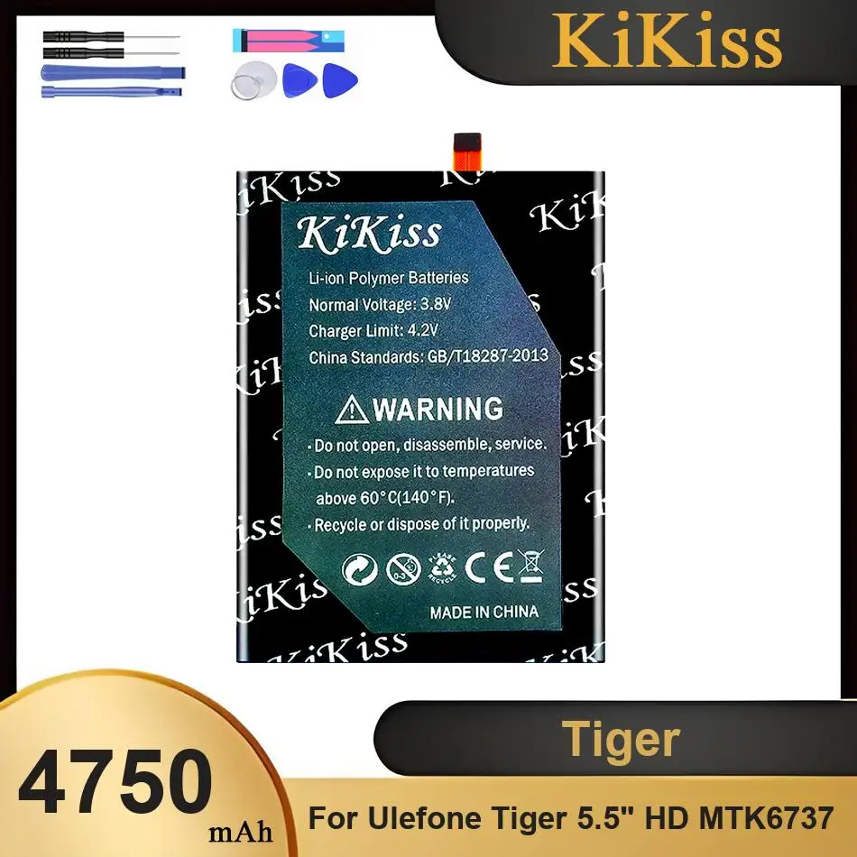 

Аккумулятор для ноутбука Tiger для Ulefone Tiger 5.5" HD MTK6737, мощные батареи
