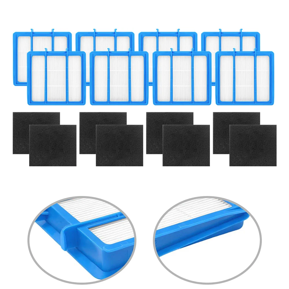Replacement Filter Kit For Shark RV2110S AV2110S Includes 8 Screens And Cotton For Home Pet Hair Cleaning