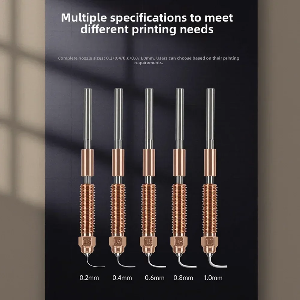 

Набор из закаленной стали K2 PLUS: термостойкое сопло для плавной экструзии, улучшающее адгезию между слоями для K2 PLUS