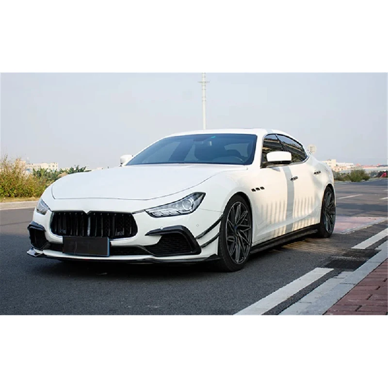 High Quality Carbon Fiber Rocker Panel Side Splitter Exterior Aero Modification Body Trim Parts