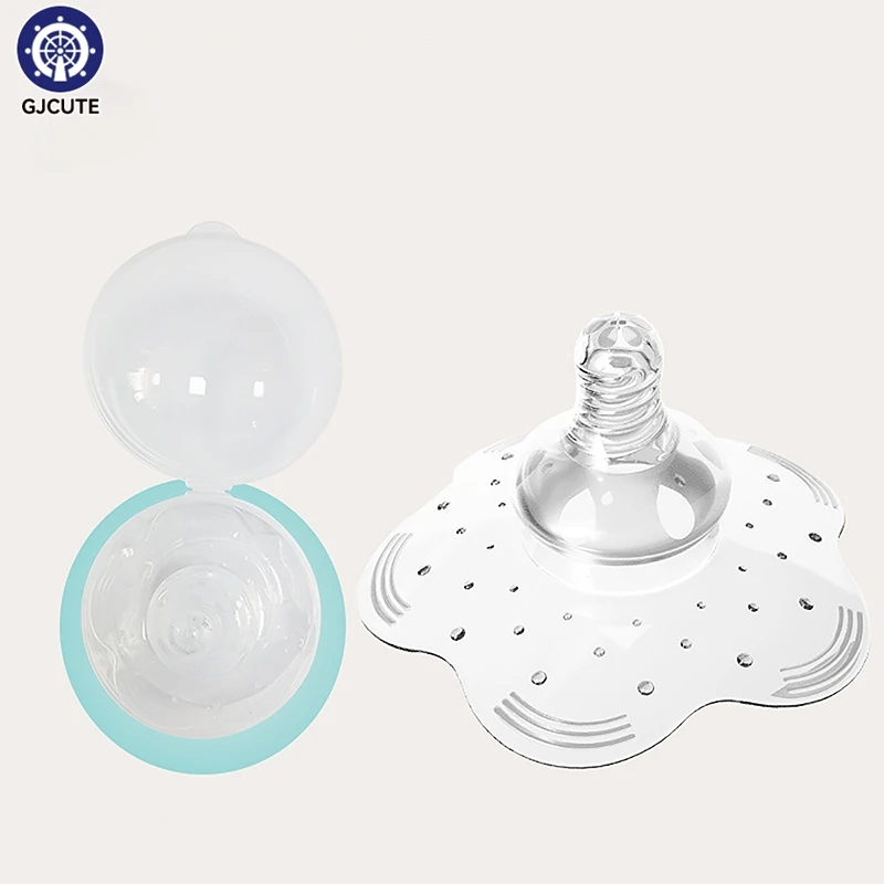 Portable Silicone Nipple Protector Breastfeeding Mother Nipple Protection Mask Breastfeeding Anti Overflow Pad