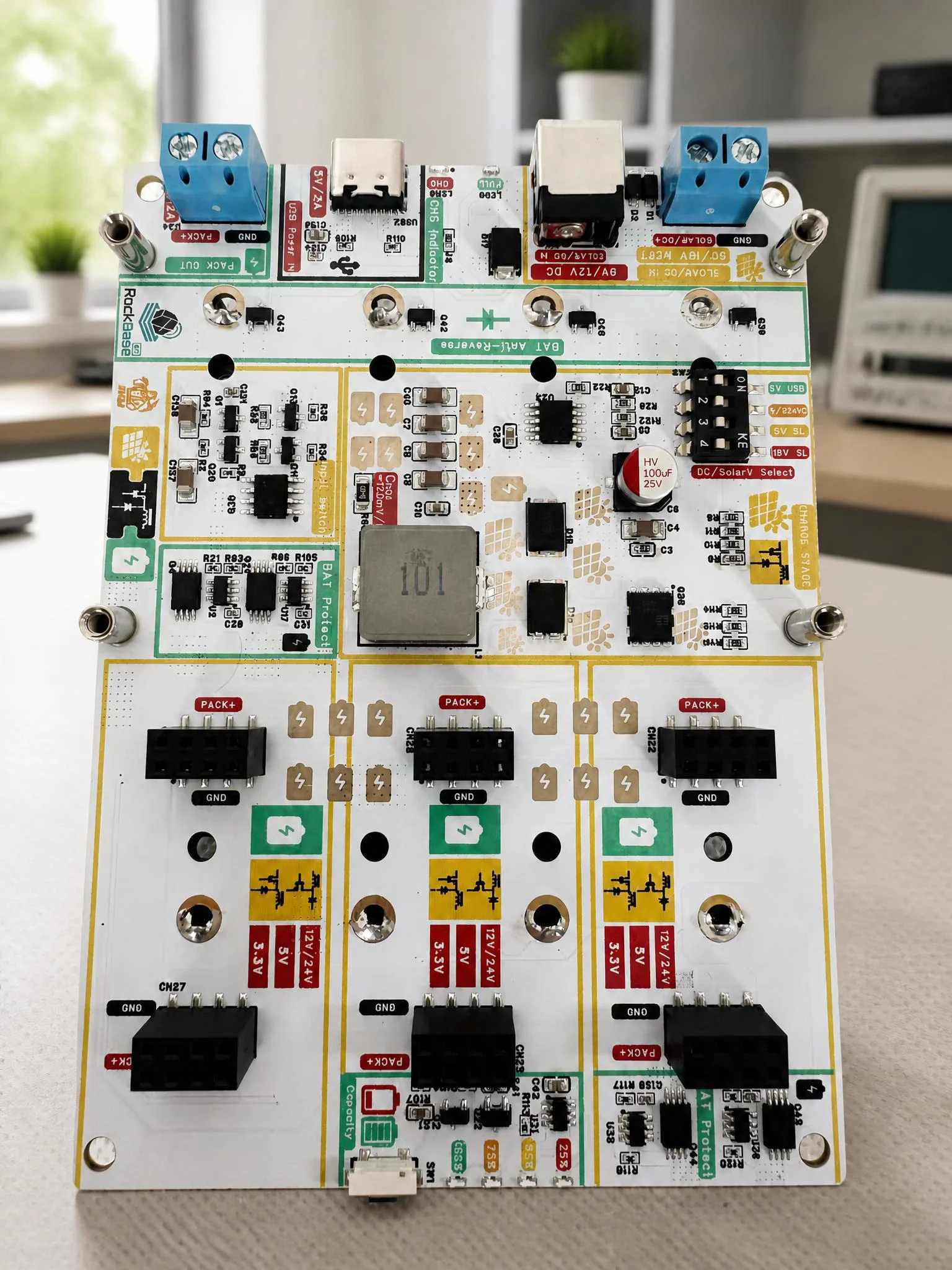 NM-Solar 4.2V/3A Low-Power IoT Durable Power Board Energy-Storage And UPS Solar