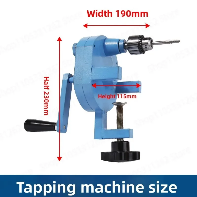 Precision Manual Miniature Dental Trimming Machine, Hand Crank Polishing Tool for Tooth Repair