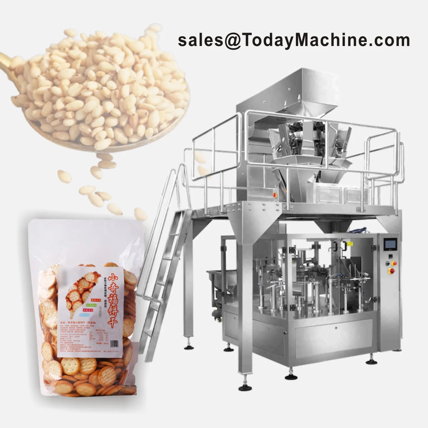 Full Automatic Powder Filling Machine Production Line for Toner Bottle Line