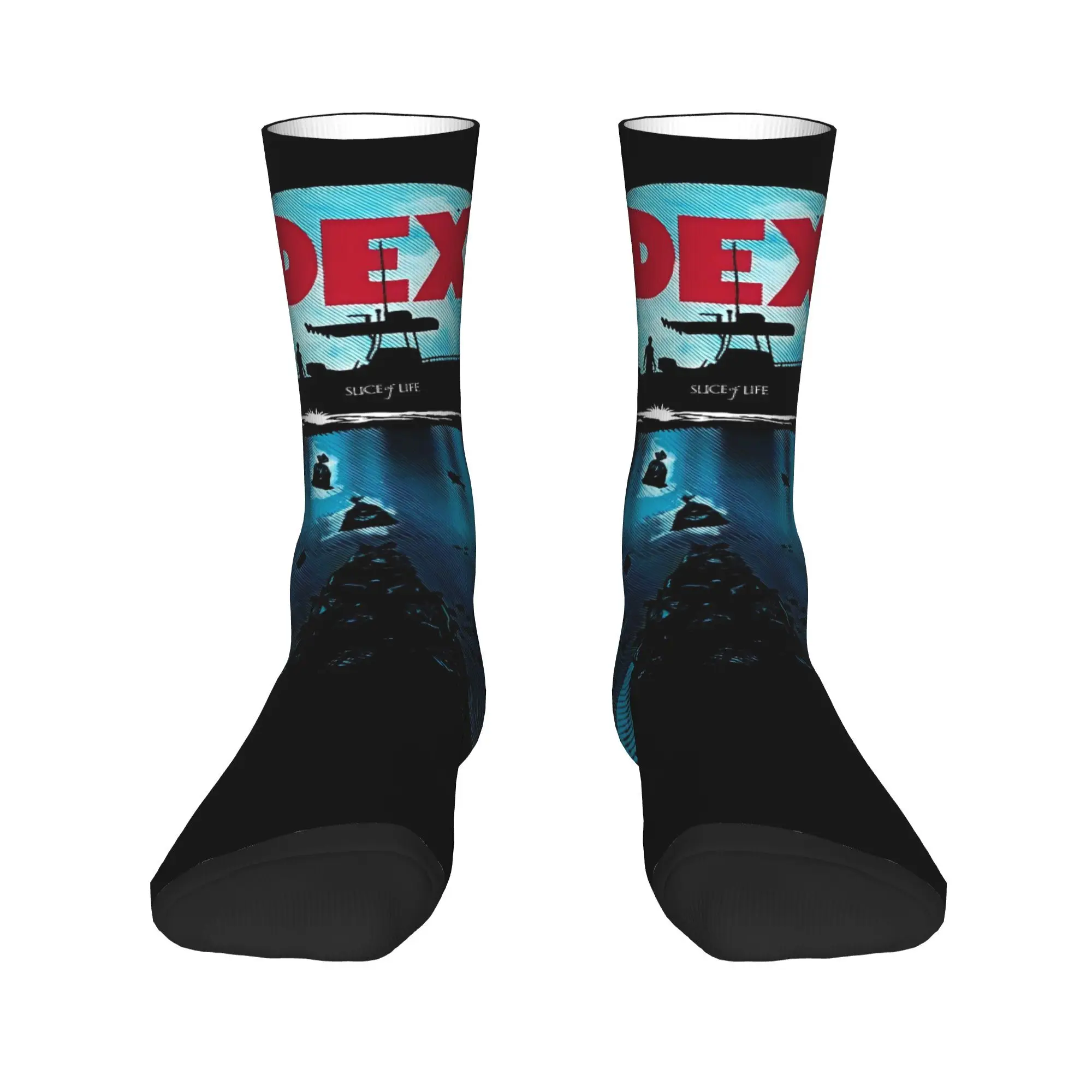 Dexter Morgan Show Tv  Socks  Design Stockings Anti-Slip Men Socks Warm Soft Winter Fashion Running Socks