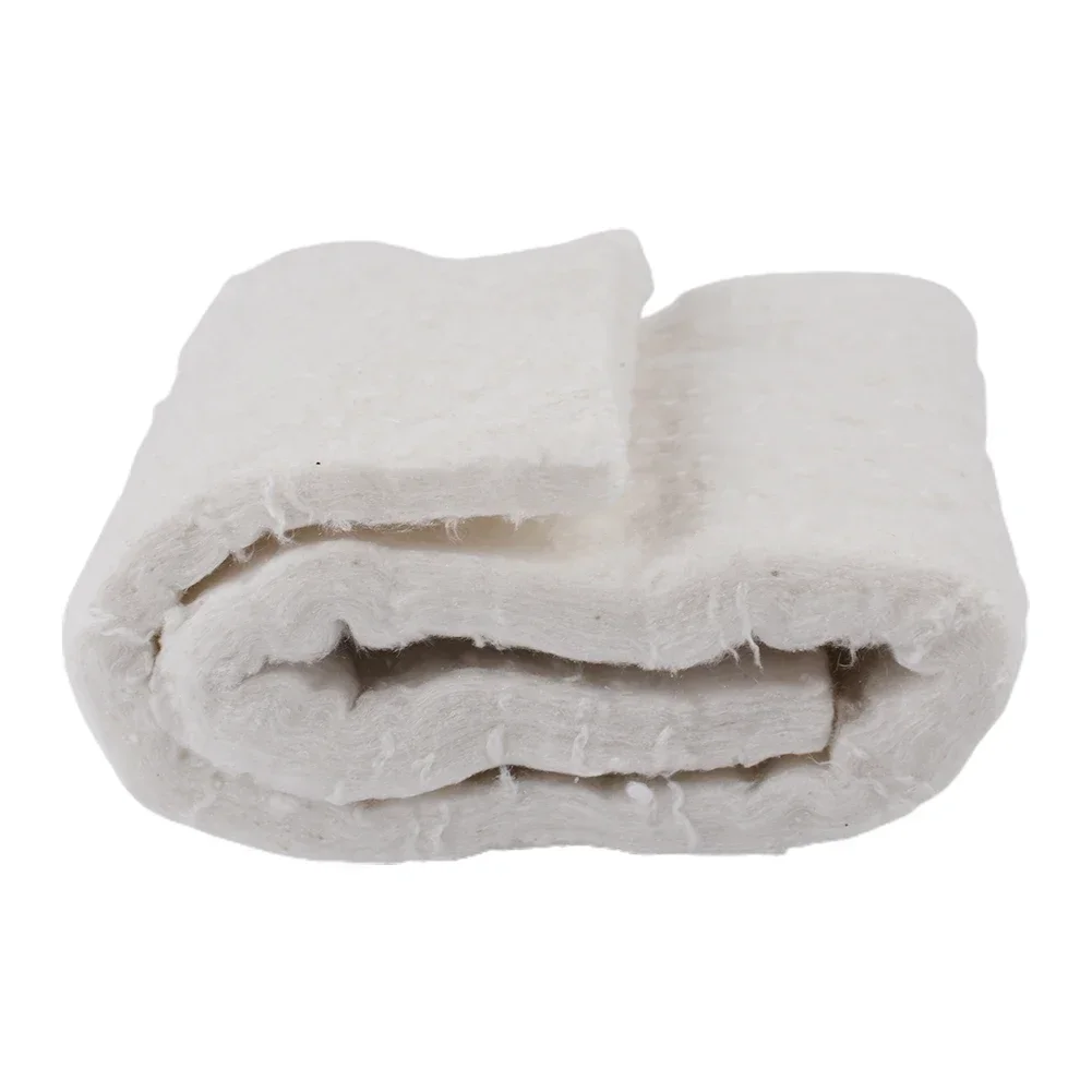 

Calcium Magnesium Silicate Fibres Fireproof Blanket for Fireplace Firebox Safety and Improved Flame Performance