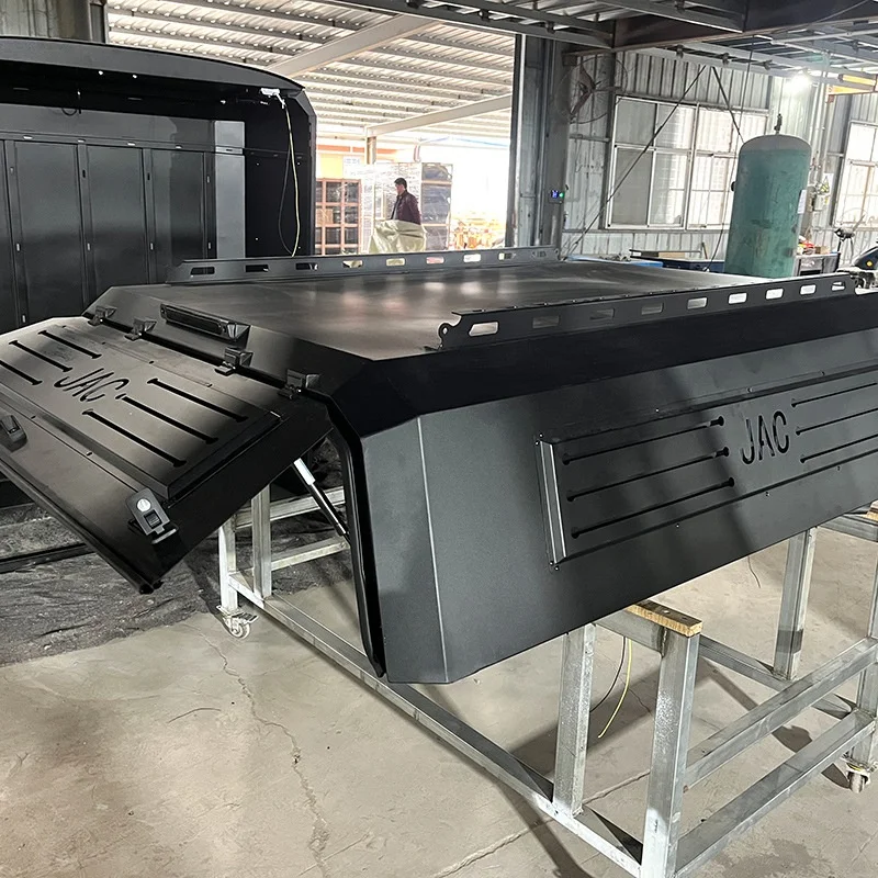 

Универсальная однодверная крышка для пикапов, водонепроницаемая высококачественная марганцевая сталь, встроенный грузовой ящик, крышка багажника