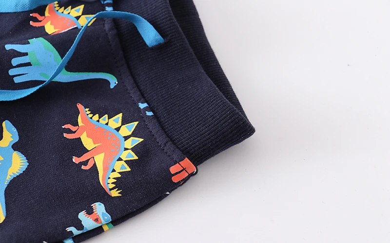Little maven 2024 Autumn Spring Toddler Baby Boys Children\'Clothing Dinosaurs Trousers Kids Clothes Sweatpants Pants Cotton