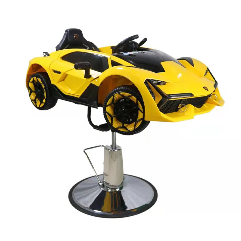 Modern Children's Hair Cutting Seats Hair Salon Dedicated Electric Toys Cartoon Car Baby Children's Hair Chair Barber Shop