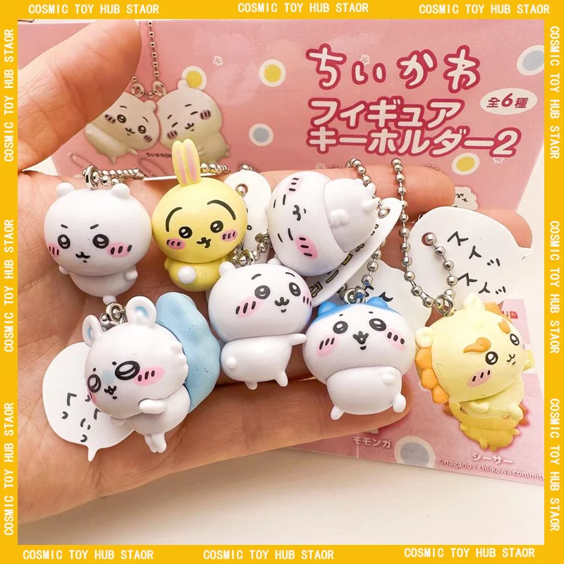 

New Japanese Self Deprecating Bear Dialogue Pendant Blind Box Chiikawa Kiikawa Usa Kijihaqi Flying Mouse Lion Sa Gift For Gift