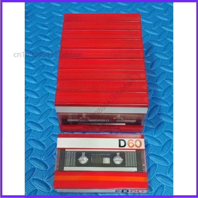 Para tdk d60 85 edição japão feito tipo 1 nova coleção de fita cassete de áudio em branco sem abrir nostálgicclippers entrega rápida