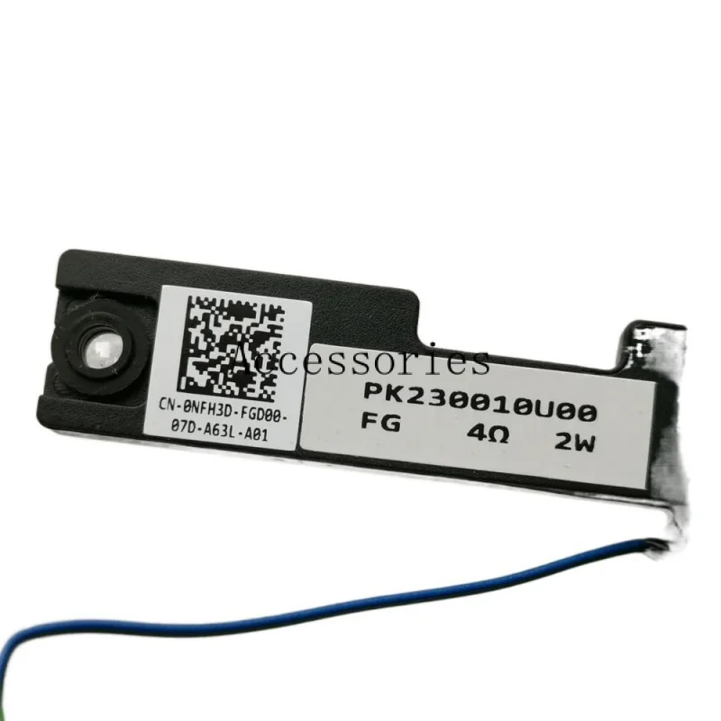 Alto-falante embutido original para Dell Latitude, Dell Latitude 7410, E7410, 0NFH3D, NFH3D, CN-0NFH3D, PK230010U00, navio rápido