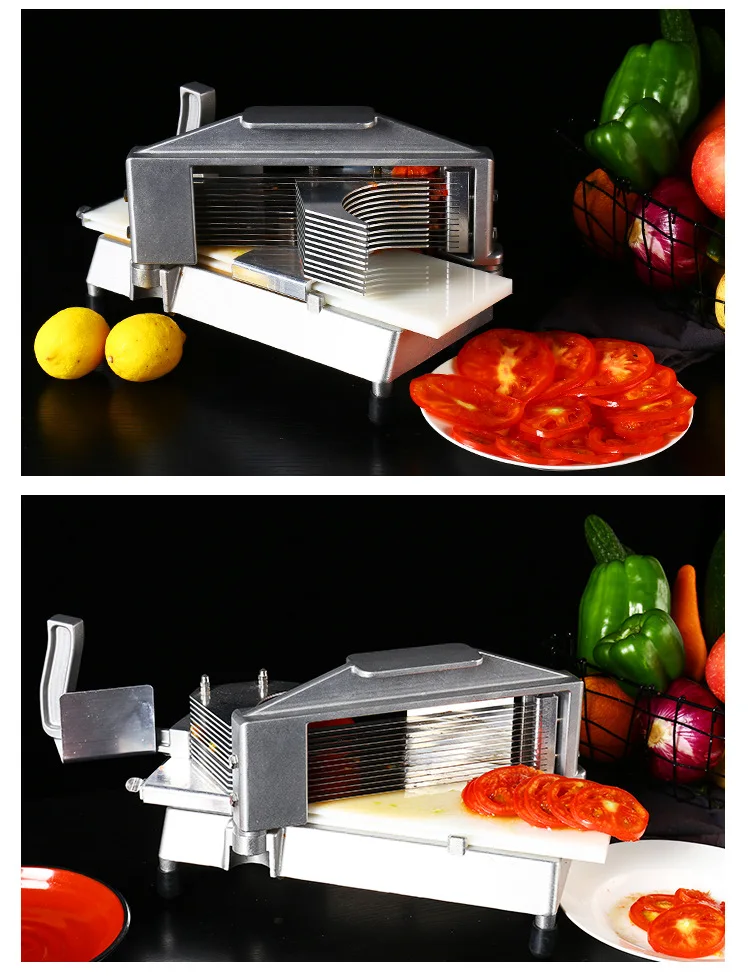 Steel Alloy Tomato Cutter Kitchen Tomato Slicer