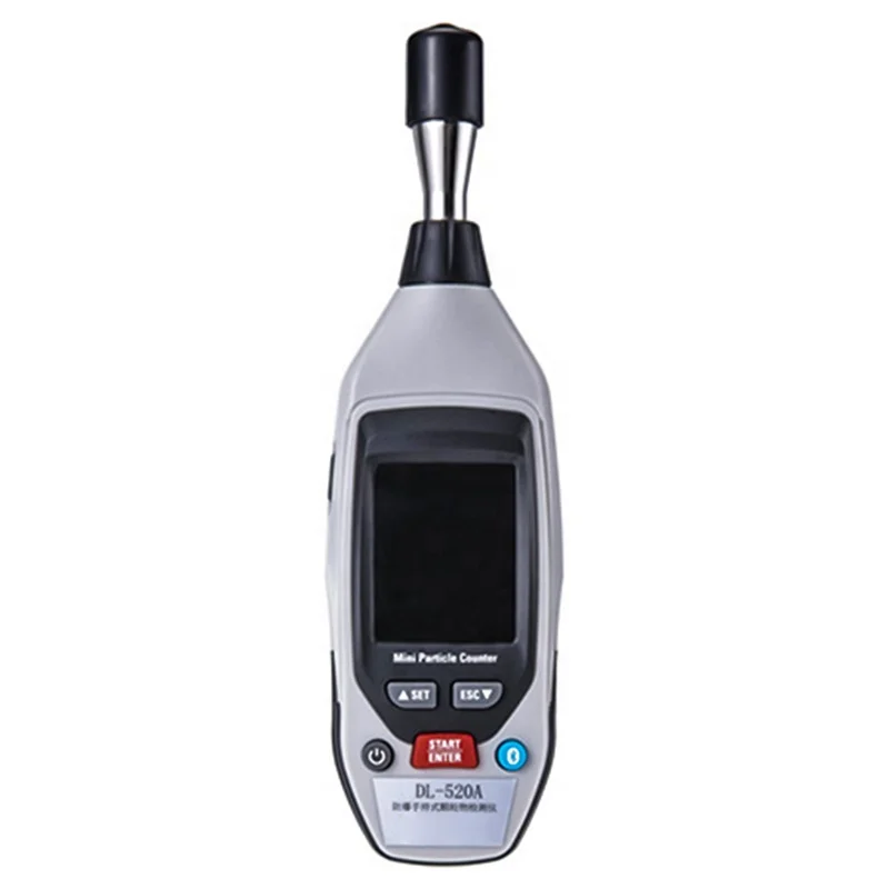 DL-520A  Dust Particle Detector Portable Industrial Dust  PM Particle Tester for Chemical Plant Dust Workshop