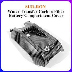 Per SURRON Light Bee X Segway X260 Water Transfer coperchio vano batteria in fibra di carbonio accessori moto fuoristrada per bici