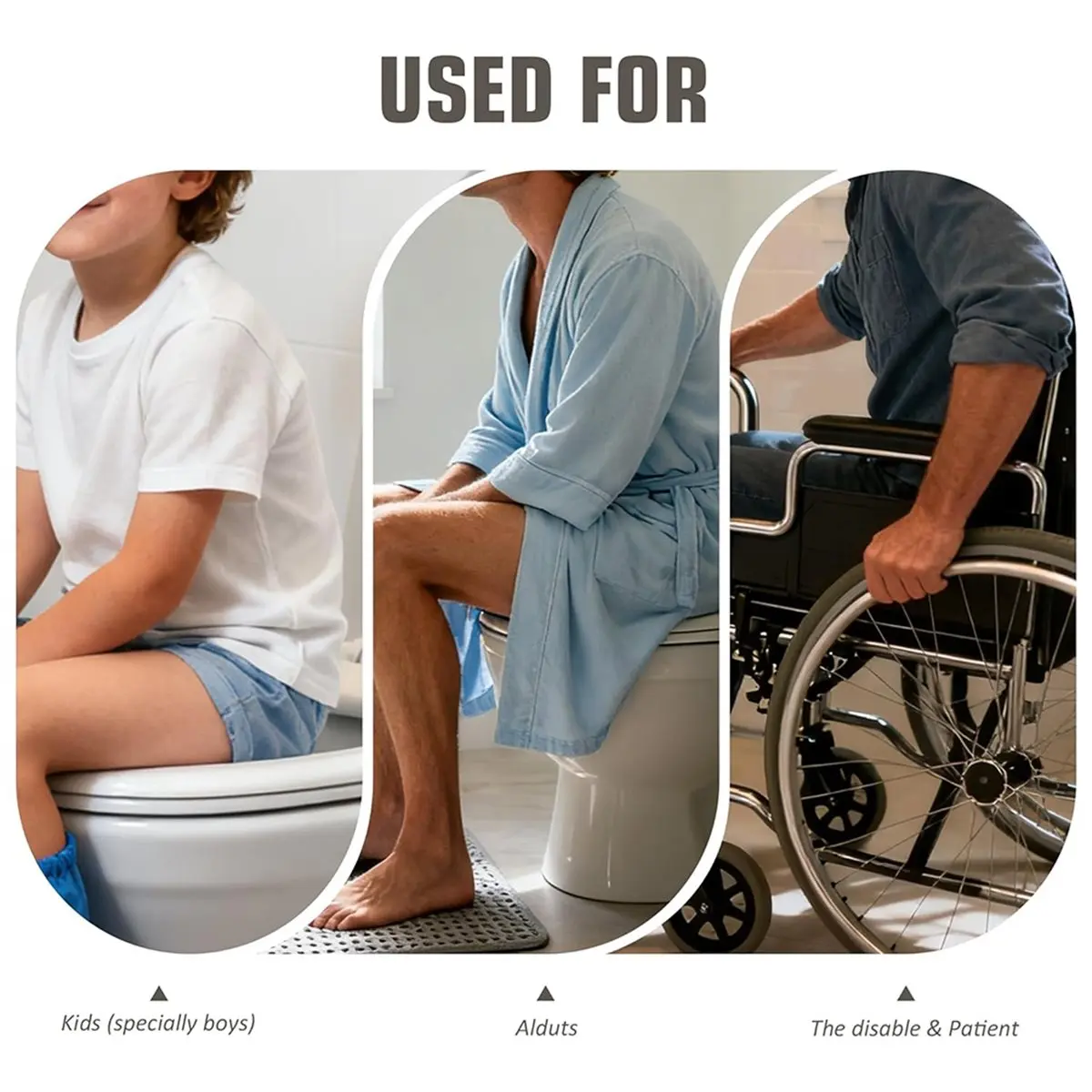 AA83 Toilet Pee Splash Guard with Powerful Suction-Urine Deflector Blocks Leaks,Pee Shield for Toddlers,Adults&Potty Training
