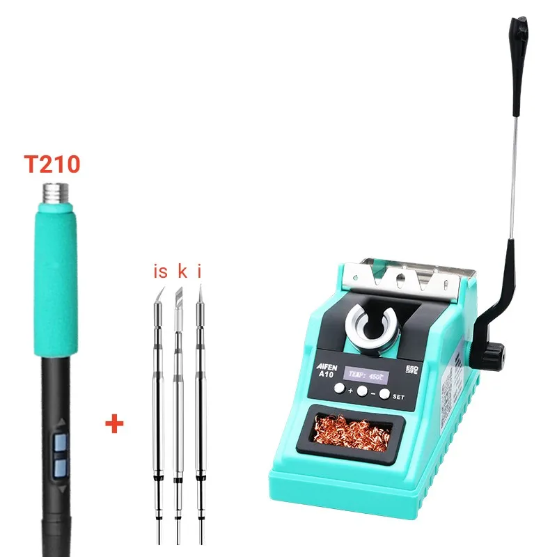 75W Soldering Station Iron AIFEN-A10 Compatible for T245/T210/T115 Handle and Control Handle Soldering Iron Tools