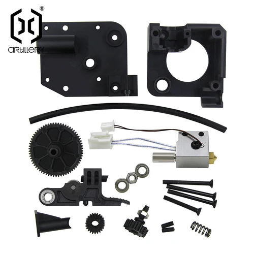 Artillery Impresora 3D Accesorios originales Genius Pro/Sidewinder SW-X2 Kit de estructura extrusora con mango de extrusión, Hotend, Gear