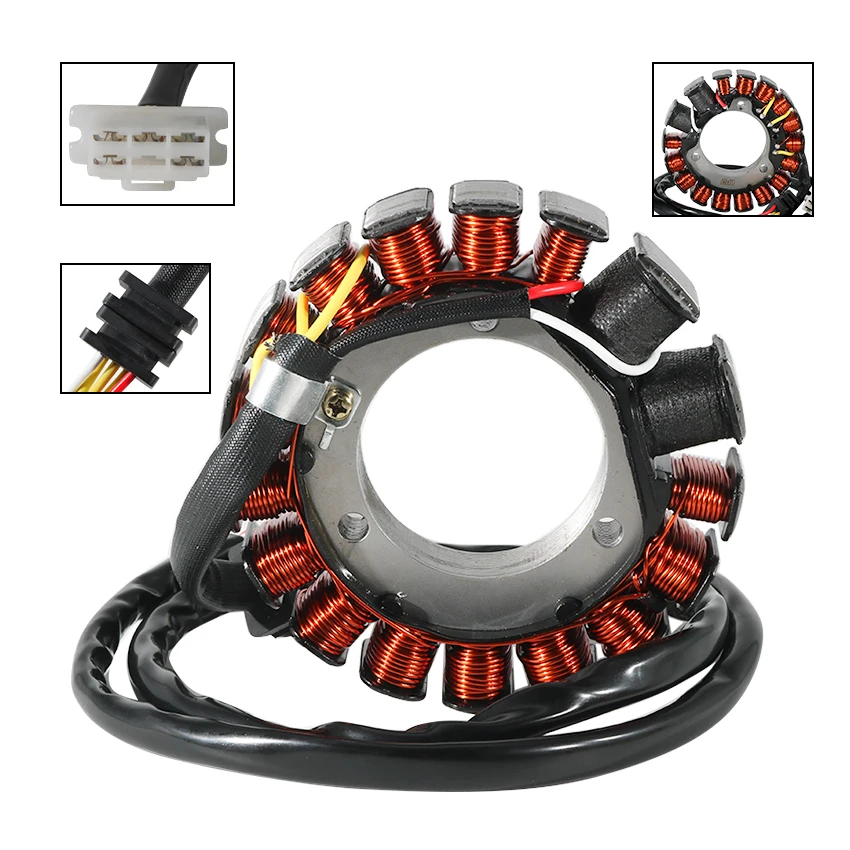 

Motorcycle Magneto Stator Coil For Kawasaki KL650 KL650 Tengal 1989-1991 KL650 KLR650 1987-2007 OEM:21003-1170 Stator Coil