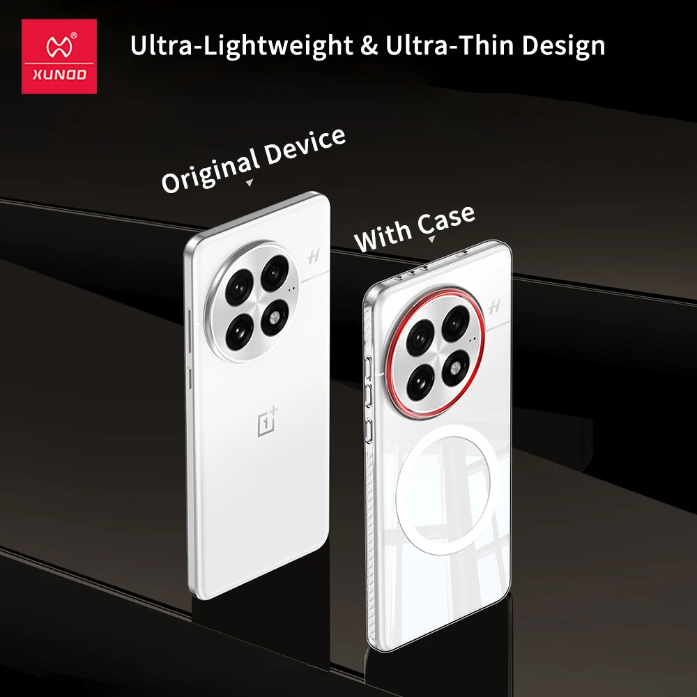 Etui Xundd Crystal Clear do Oppo VIVO X300 Pro X300 Ultra - Cienkie, odporne na żółknięcie, PC etui na telefon, odporne na zarysowania — zdjęcie produktu 6