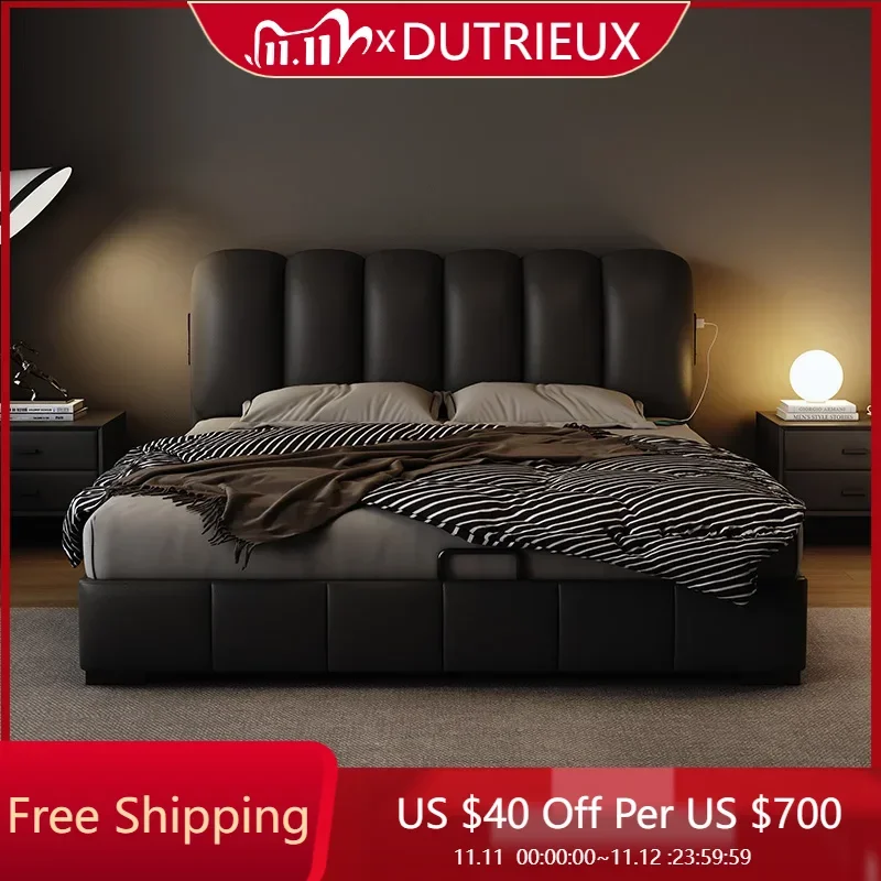 

Loft Multifunctional Bed Storage Modern Massage Headboards Children King Size Cheap Bed Princess Cama Solteiro Patio Furniture