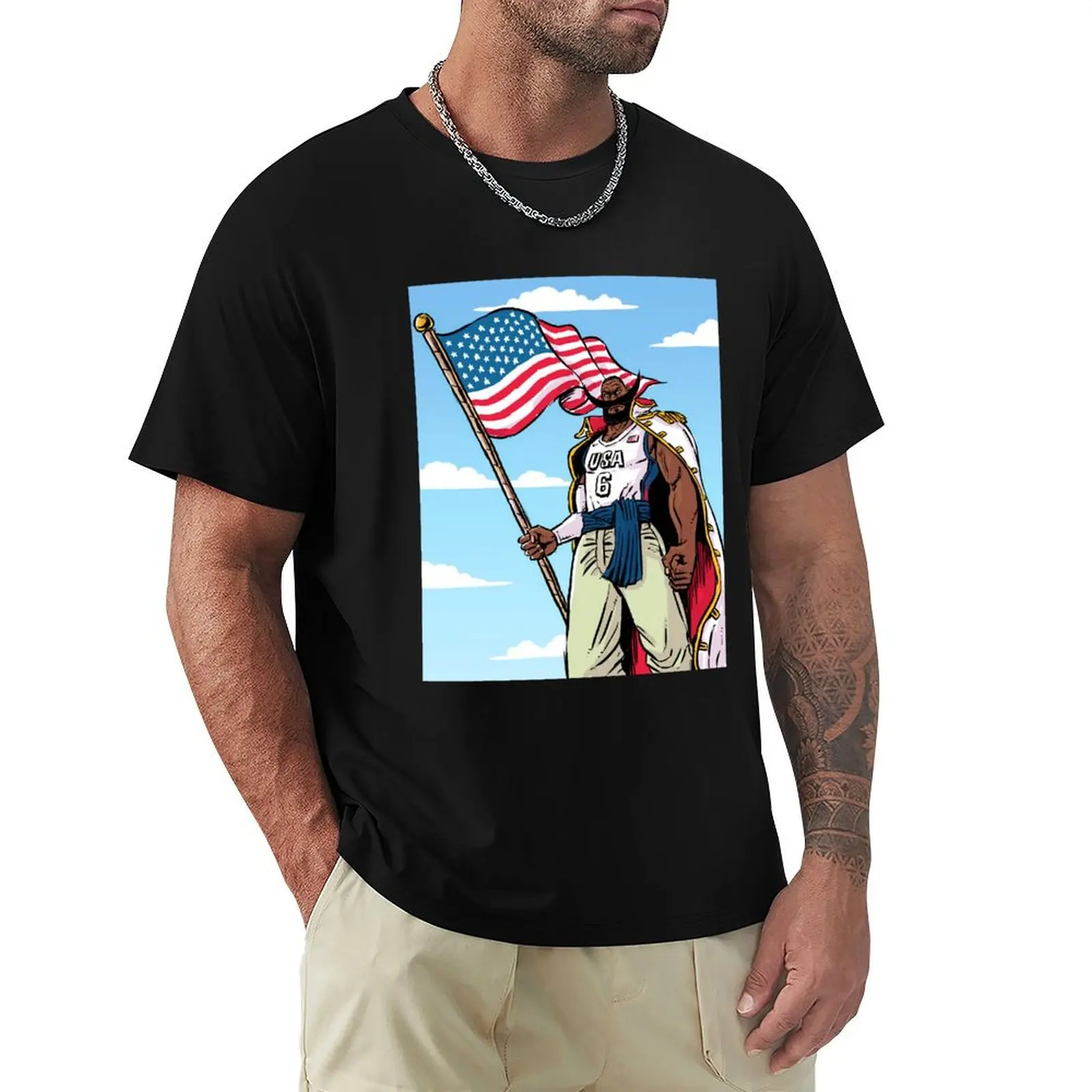 Flag Bearer. T-Shirt UV Sun Protection Tee Shirt