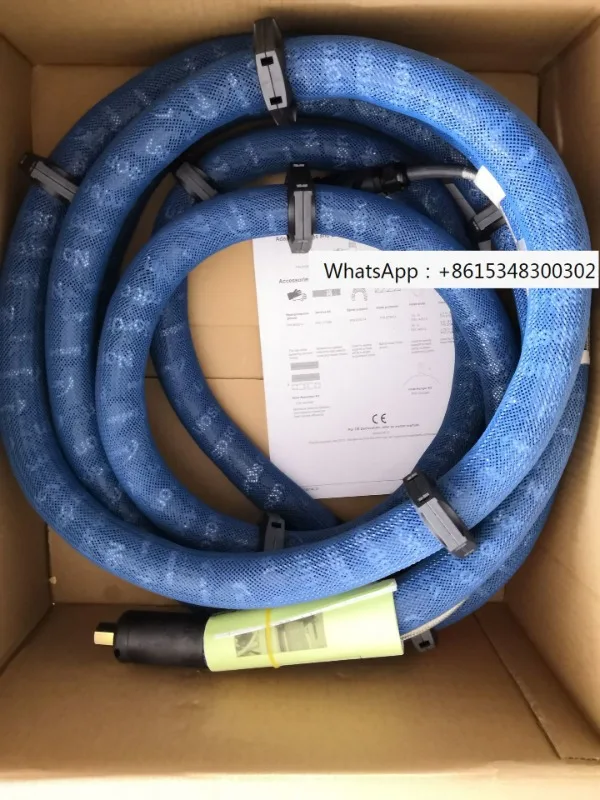 Nordson Hot Melt Adhesive Machine 20 Foot Throat Heating Pipe HOSE BLUE Hose 223836