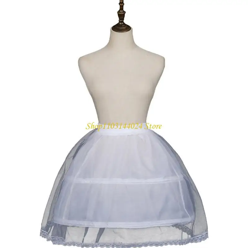 N5KE LITTLE LITTRALY GIRLS WIDE BOUFFANT HAND SLIP SLIP PETTICAT #5