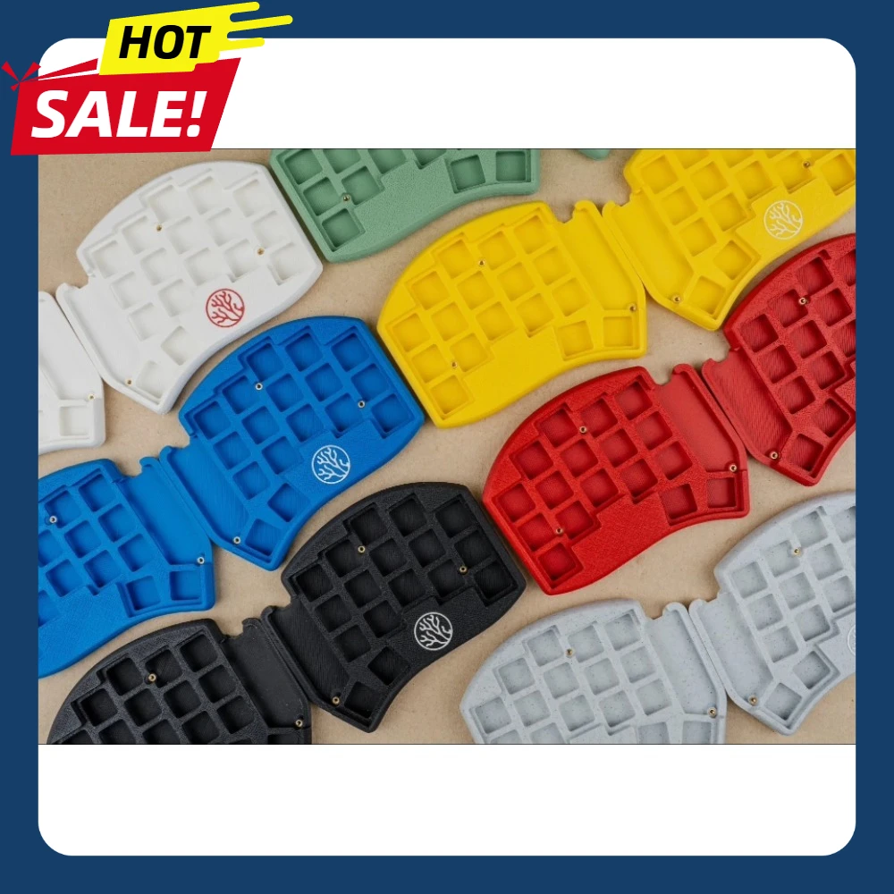 

Сплит-клавиатура Urchin, беспроводная Bluetooth, двухрежимная горячая замена, эргономичная разделенная клавиатура, комплект индивидуальных игровых офисных аксессуаров