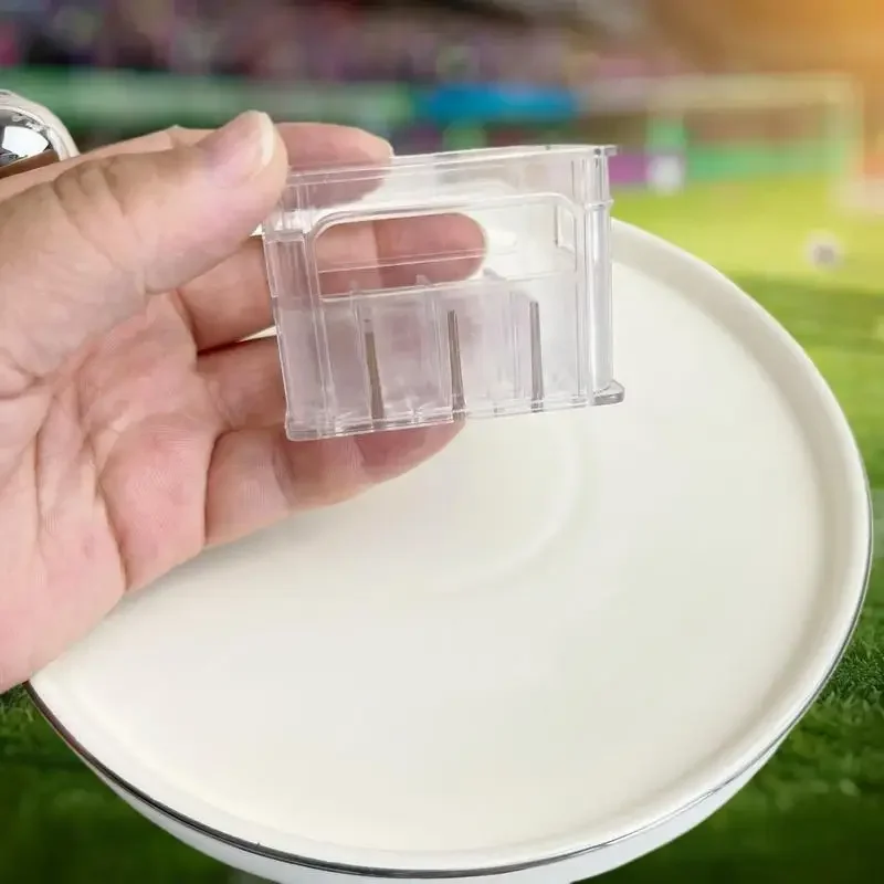 1/12 Puppenhaus Miniatur-Küchenspielzeugset; 4-teilige transparente Getränke-Aufbewahrungskörbe; Bier-/Kaffeehalter, Modell, Puppenhaus-Dekoration