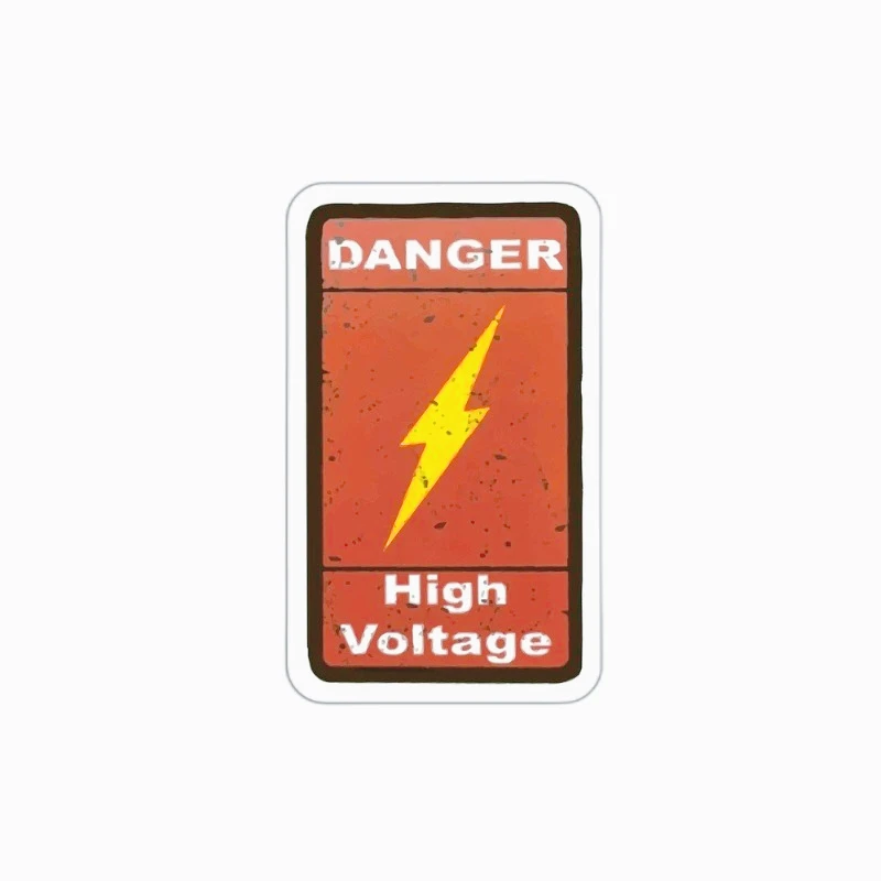 

Car decoration stickers FOR High-pressure dangerous sticker decals 20CM PVCKK