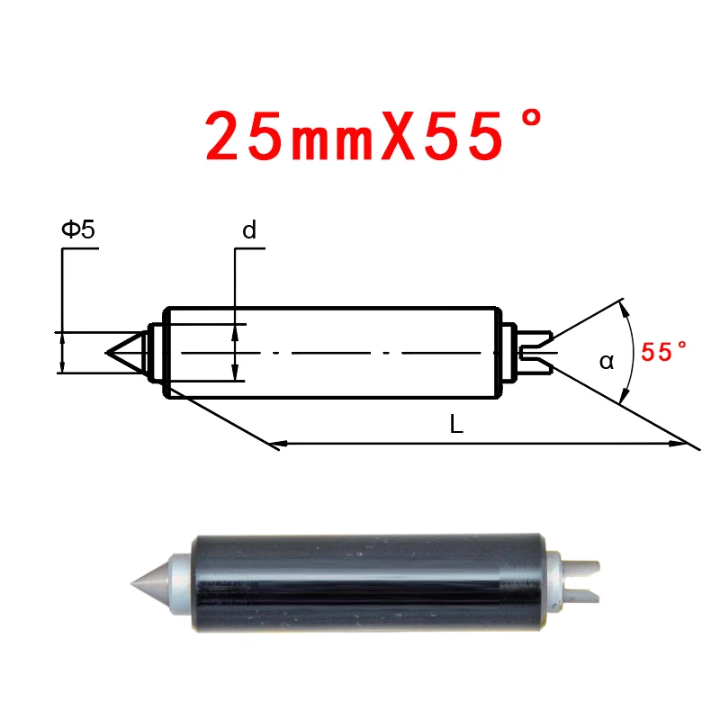 10 paar digitale schroefdraadmicrometers F0200 inch maat meetkop 60 ° 55 °   Geproefd 25 50 75 100 125 200 175