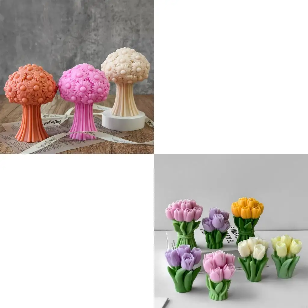 

Multifuntional Flower Silicone Mold Silicone Crafting Moulds Suitable for Handmade and Creative Workshops