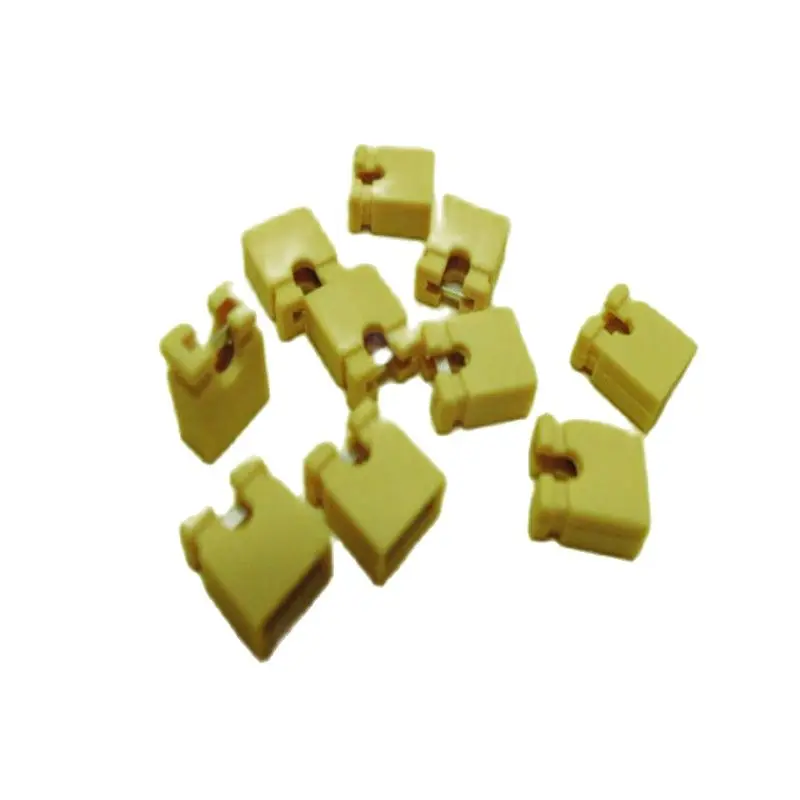 

Jumper cap Short-circuit block Connection block Pin header Jumper cap Short-circuit cap 2.54MM 10 pcs 0.5 yuan