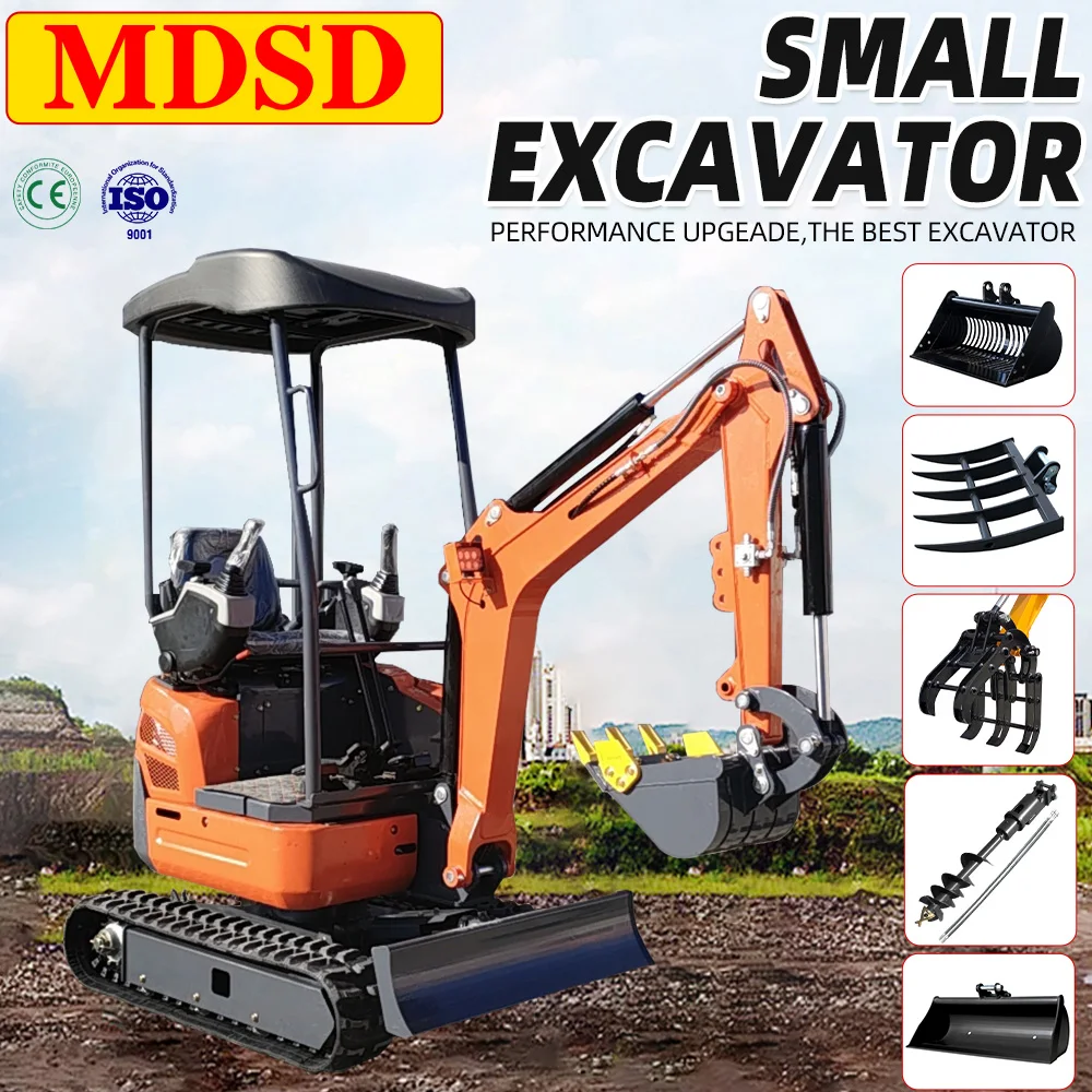 المصنع مباشرة حفارة صغيرة الزاحف حفار صغير مع كوبوتا CE EPA اليورو 5 حفارة صغيرة للحديقة مخصصة DDP الشحن