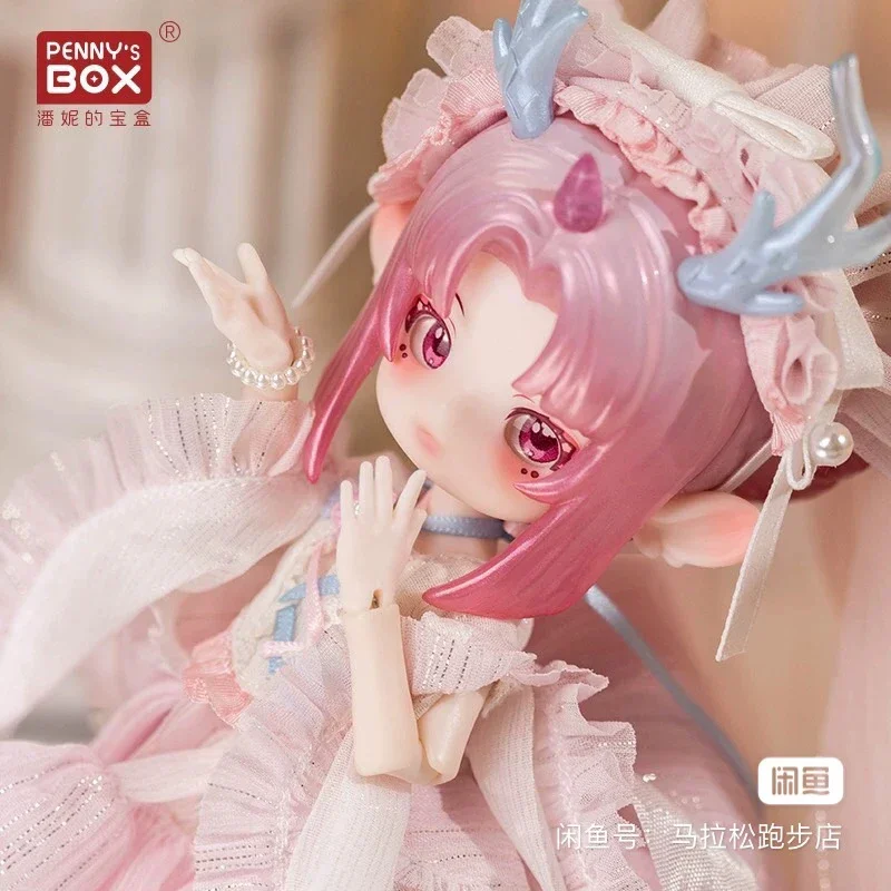 2024 New Style Penny Box Anime Figure Antu 2024 Action Figures Peach Branch Summer Restrictions Special Edition Model Dolls Chil