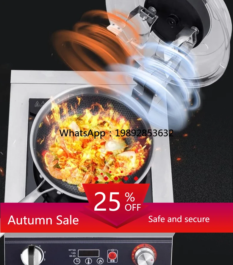 

cooking machine automatic intelligent fried rice pot automatic feeding fried rice machine manual translation wok
