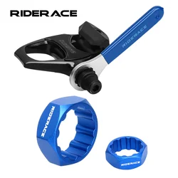 Herramienta de desmontaje de pedales de bicicleta de carretera, 10T, husillo de eje, bloqueo, para Shimano M520/M8040/M8140/M820/M828