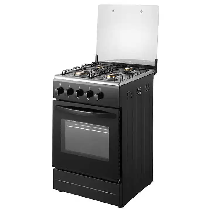 New Gas Stove 4 Burners Gas Cooker With Oven And Grill Freedom To Cook Equipment Food Processing Machines
