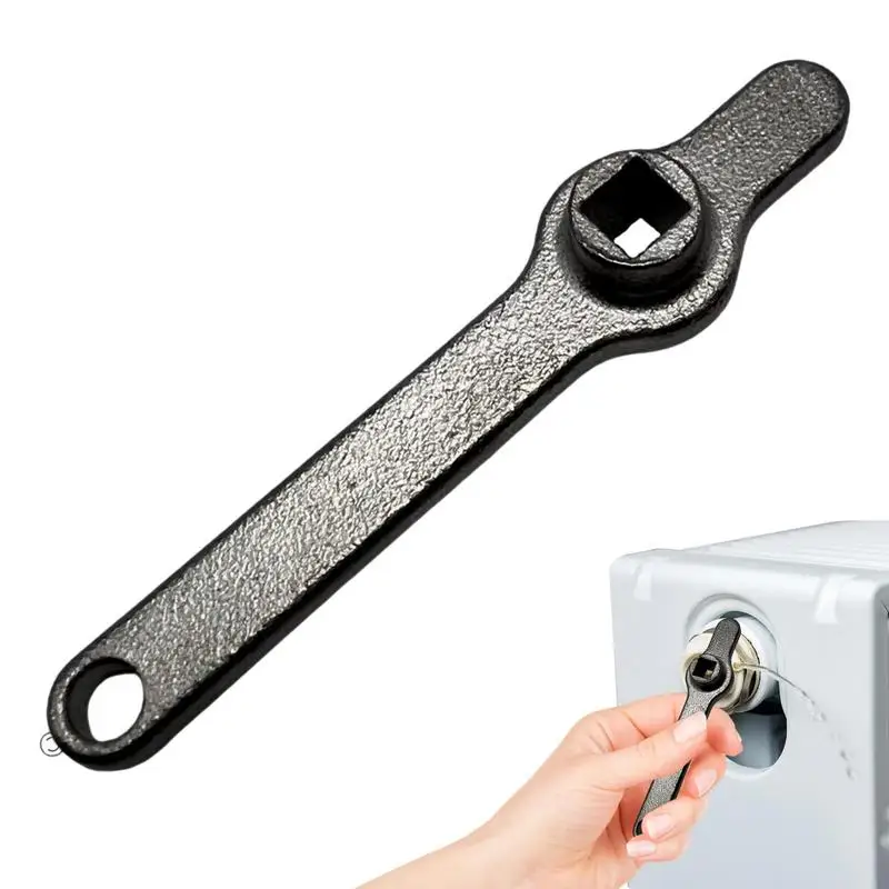 Radiator Bleeding Key Sillcock Wrench With Handle Multi-Functional Utilities Key For Opening Electric Box Water Box Meter Box