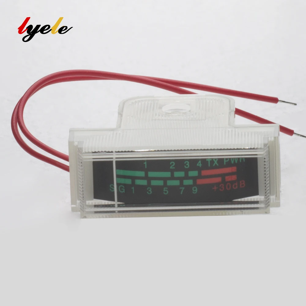 Vu Meter for Audio Level High Quality 650 Ohms Sound Signal Indicator With Backlight 6-12V Electronic Instrument Indicator