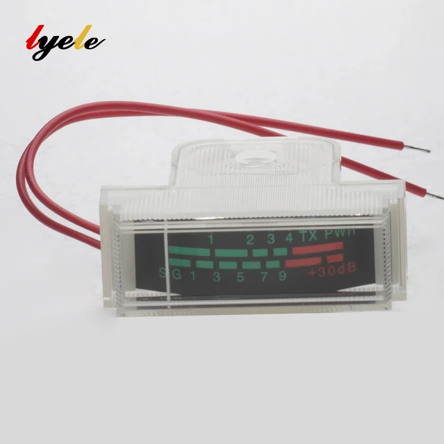 Miernik Vu dla poziomu Audio wysokiej jakości 650 omów wskaźnik sygnału dźwięku z podświetleniem 6-12V wskaźnik Instrument elektroniczny