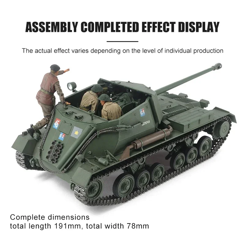TAMIYA-Montagemodellbausatz 35356, britische selbstfahrende Panzerabwehrkanone, Bogenschütze, 1/35