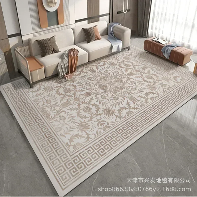 

CC2892-439-Fluffy Rug Thick Bedroom Carpets Anti-slip Washable Floor Mats