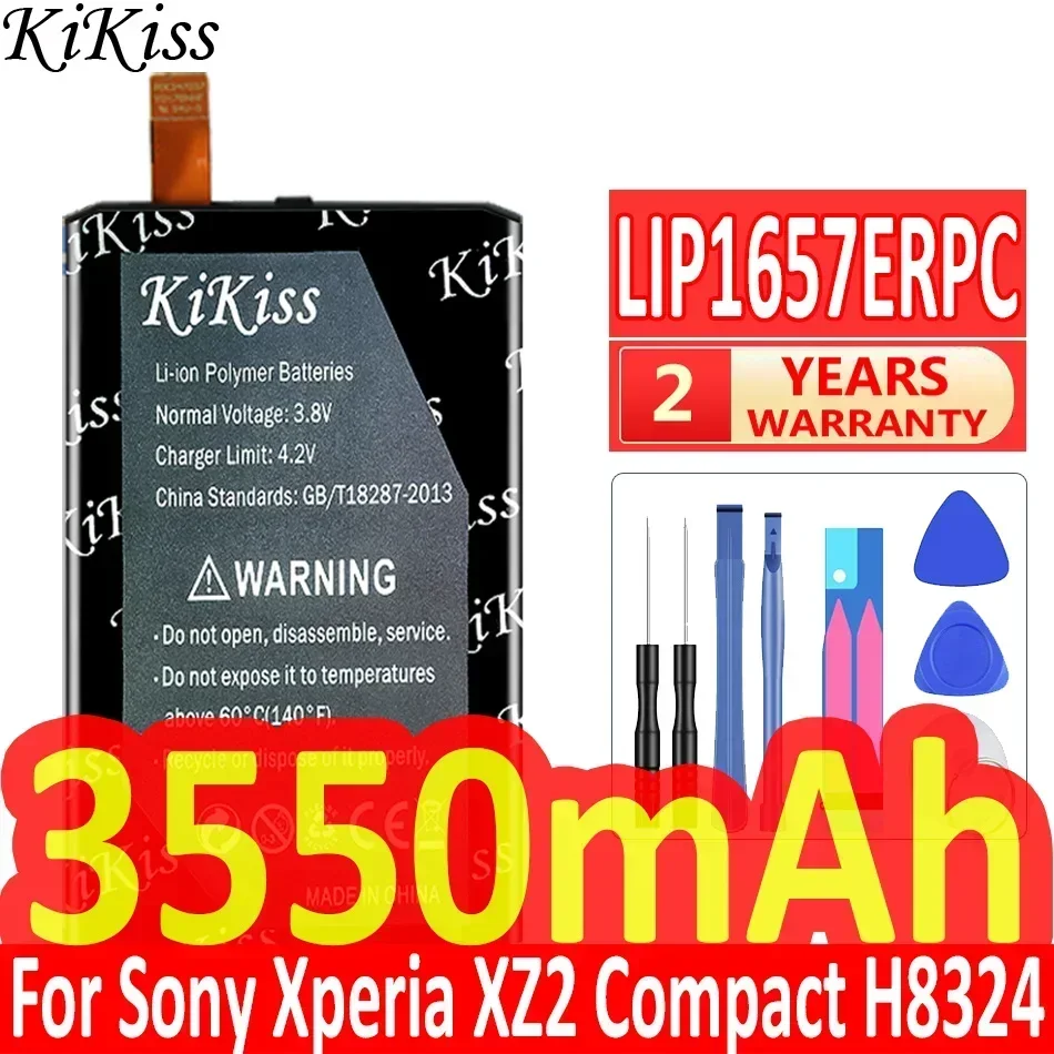 

Мощный аккумулятор 3550 мАч KiKiss LIP1657ERPC для Sony Xperia XZ2 Compact XZ2 Mini H8324 H8314 SO-05K XZ2Mini