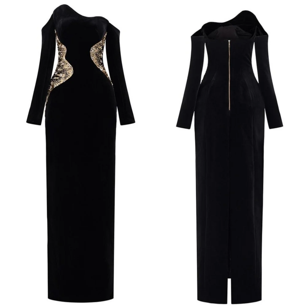 

Длинные платья трапециевидной формы с открытыми плечами в современном стиле по индивидуальному заказу, классический ретро на заказ