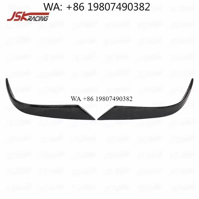 Wmwmnu Carbon Fiber Front Bumper Canards Side Splitter Lip for 2015-2018 California T Car Body Kit Accessories