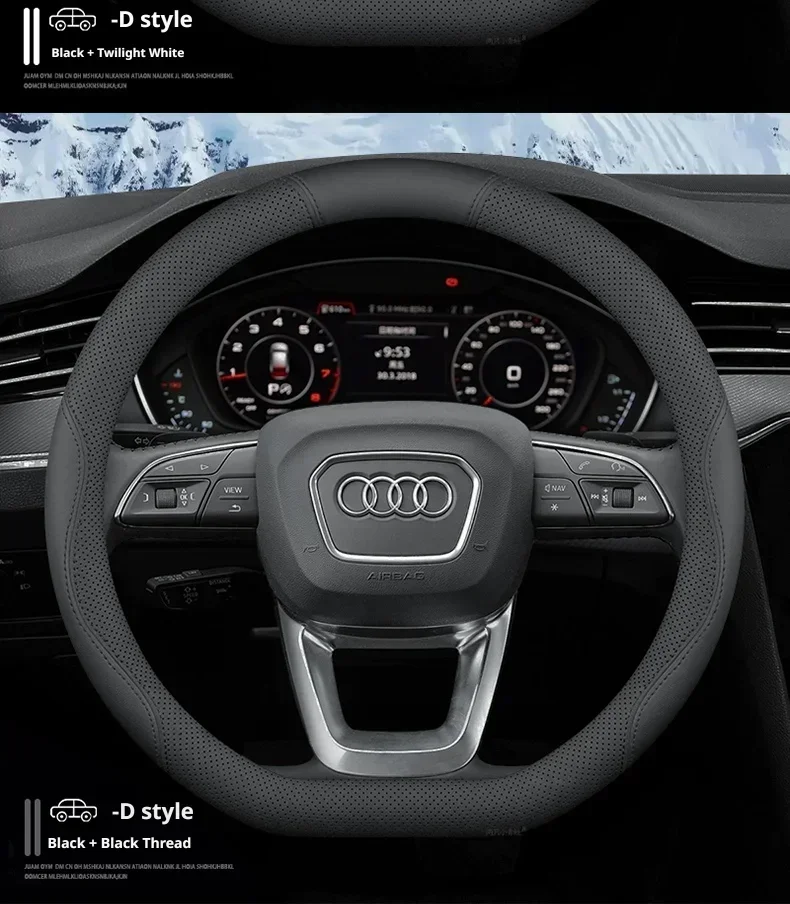 2026 MG Lenkradbezug aus Nappaleder, passend für MG4 EV, MG ZS, MG HS, MG3 Hybrid+, MG5 EV, MGS6 EV, Cyberster Autozubehör – Detail 28