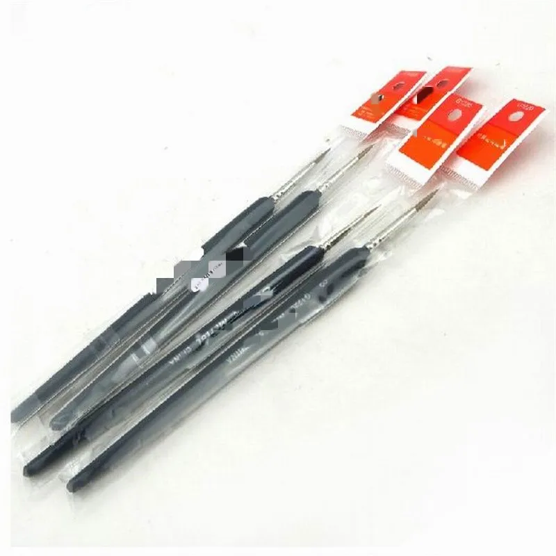 2pcs Wolf Hao hook line pen  Paintbrush  Hand-painted hook line pen (000-6)